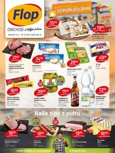 Akční leták FloP, platný od 2025-09-10 do 2025-09-16.