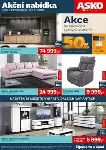 Akční leták ASKO NÁBYTEK, platný od 2025-08-28 do 2025-09-17.