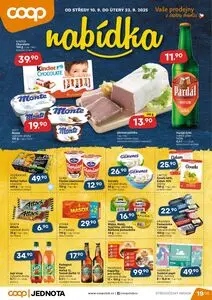 Akční leták COOP, platný od 2025-09-10 do 2025-09-23.