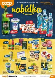 Akční leták COOP, platný od 2025-09-10 do 2025-09-23.