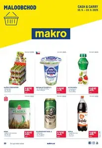 Akční leták makro, platný od 2025-09-10 do 2025-09-23.
