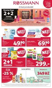 Akční leták ROSSMANN, platný od 2025-09-10 do 2025-09-23.