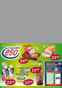 Akční leták ESO, platný od 2025-09-17 do 2025-09-28.
