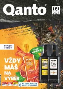 Akční leták Astur & Qanto, platný od 2025-09-01 do 2025-09-30.