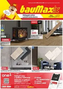 Akční leták bauMax, platný od 2025-09-01 do 2025-09-30.