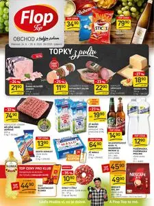 Akční leták FloP, platný od 2025-09-24 do 2025-09-30.