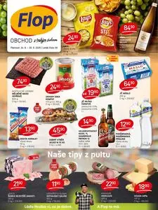 Akční leták FloP, platný od 2025-09-24 do 2025-09-30.