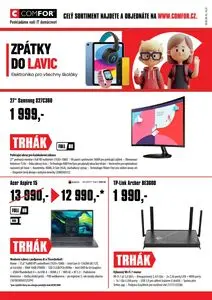 Akční leták COMFOR, platný od 2025-09-01 do 2025-10-05.