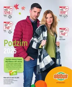 Akční leták GLOBUS, platný od 2025-09-10 do 2025-10-06.