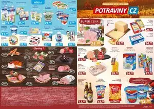 Akční leták POTRAVINY CZ, platný od 2025-09-24 do 2025-10-06.
