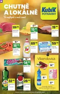 Akční leták kubík, platný od 2025-09-30 do 2025-10-06.
