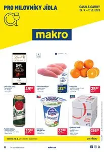 Akční leták makro, platný od 2025-09-24 do 2025-10-07.