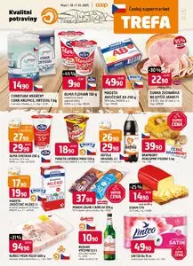 Akční leták Coop Trefa, platný od 2025-10-01 do 2025-10-07.