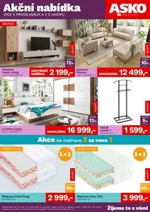 Akční leták ASKO NÁBYTEK, platný od 2025-09-18 do 2025-10-08.
