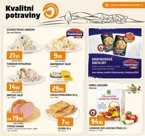 Akční leták Coop Trefa, platný od 2025-10-08 do 2025-10-14.