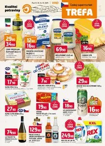 Akční leták Coop Trefa, platný od 2025-10-08 do 2025-10-14.