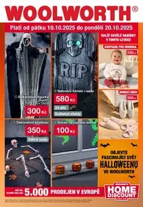 Akční leták WOOLWORTH, platný od 2025-10-10 do 2025-10-20.