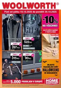 Akční leták WOOLWORTH, platný od 2025-10-10 do 2025-10-20.