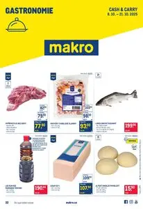 Akční leták makro, platný od 2025-10-08 do 2025-10-21.