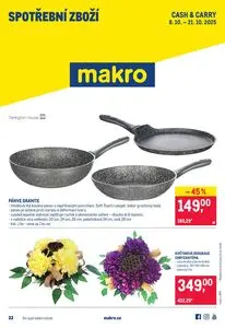 Akční leták makro, platný od 2025-10-08 do 2025-10-21.