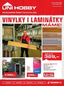 Akční leták UNI HOBBY, platný od 2025-10-02 do 2025-10-26.