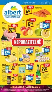 Akční leták albert, platný od 2025-10-29 do 2025-11-04.