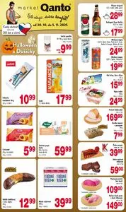 Akční leták Astur & Qanto, platný od 2025-10-30 do 2025-11-05.