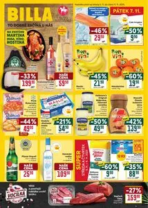 Akční leták BILLA, platný od 2025-11-05 do 2025-11-11.