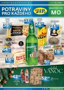Akční leták JIP, platný od 2025-11-05 do 2025-11-16.