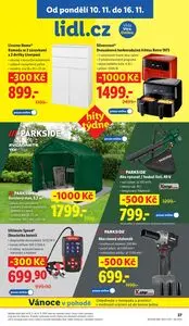 Akční leták LIDL, platný od 2025-11-10 do 2025-11-16.