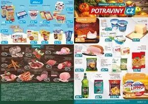Akční leták POTRAVINY CZ, platný od 2025-11-05 do 2025-11-17.