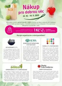Akční leták Coop Trefa, platný od 2025-10-22 do 2025-11-18.