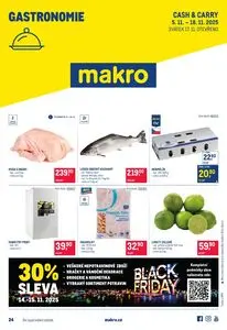 Akční leták makro, platný od 2025-11-05 do 2025-11-18.