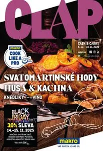 Akční leták makro, platný od 2025-11-05 do 2025-11-18.