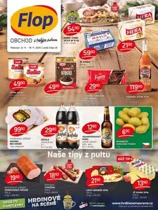 Akční leták FloP, platný od 2025-11-12 do 2025-11-18.
