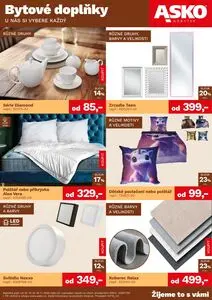 Akční leták ASKO NÁBYTEK, platný od 2025-10-30 do 2025-11-19.