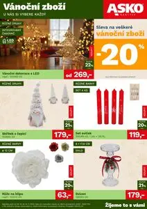 Akční leták ASKO NÁBYTEK, platný od 2025-10-30 do 2025-11-19.