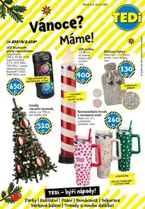 Akční leták TEDi, platný od 2025-11-13 do 2025-11-22.
