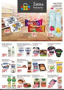 Akční leták žabka, platný od 2025-11-12 do 2025-11-25.