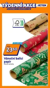 Akční leták Action, platný od 2025-11-19 do 2025-11-25.