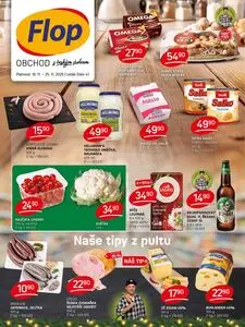 Akční leták FloP, platný od 2025-11-19 do 2025-11-25.