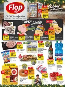 Akční leták FloP, platný od 2025-11-19 do 2025-11-25.
