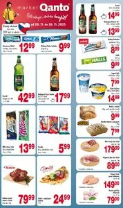 Akční leták Astur & Qanto, platný od 2025-11-20 do 2025-11-26.