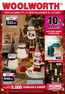 Akční leták WOOLWORTH, platný od 2025-11-21 do 2025-12-01.
