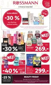 Akční leták ROSSMANN, platný od 2025-11-19 do 2025-12-02.