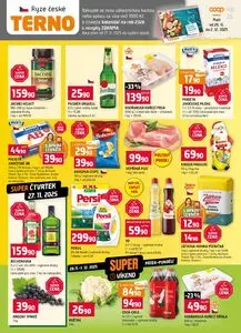 Akční leták COOP TERNO, platný od 2025-11-26 do 2025-12-02.