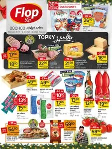 Akční leták FloP, platný od 2025-11-26 do 2025-12-02.
