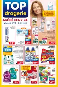 Akční leták Top Drogerie, platný od 2025-11-27 do 2025-12-06.