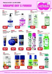 Akční leták ŠLAK, platný od 2025-11-25 do 2025-12-09.