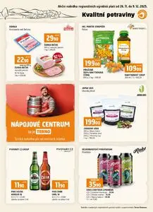 Akční leták COOP TERNO, platný od 2025-11-26 do 2025-12-09.